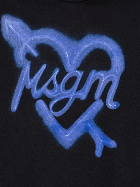 Bluza dziecięca Msgm czarna