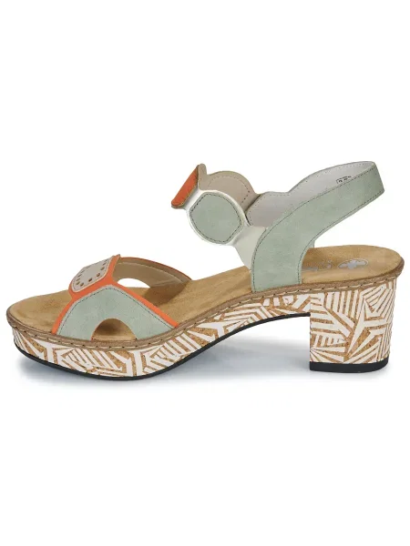 Pantofi Rieker verde