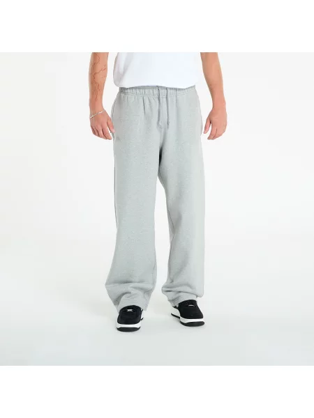 Fleece αθλητικά παντελόνια Nike λευκό
