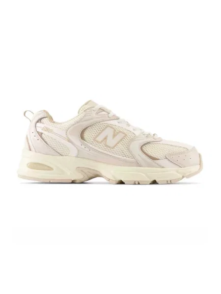 Trampki New Balance skórzane beżowe