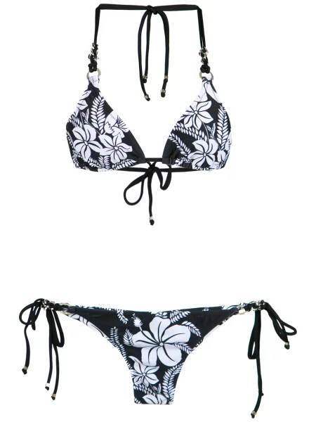 Bikini Amir Slama cu model floral cu imagine