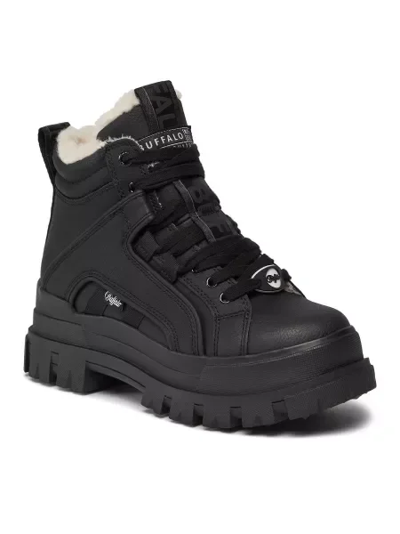 Bokacsizma Buffalo Aspha Nc Mid Warm fekete