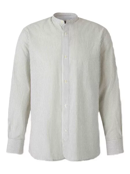 Pruhovaná s límcem košile Officine Generale bílá