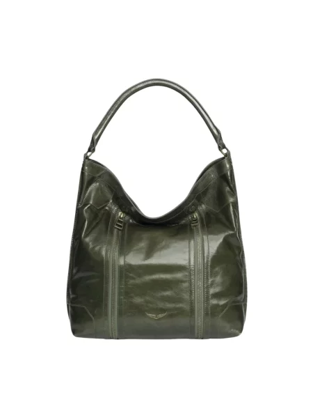 Torebka hobo Zadig & Voltaire skórzana