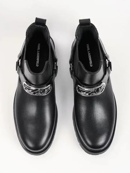 Кожаные ботинки челси Karl Lagerfeld