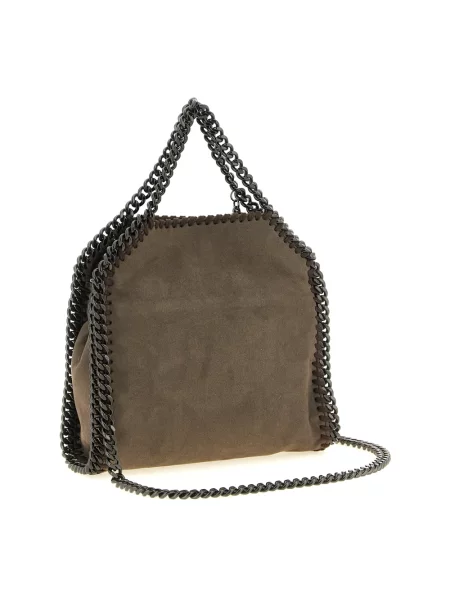 Torebka Stella Mccartney zamszowa brązowa