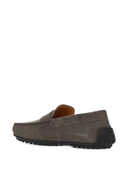 Велурени лоуфъри Tod's сиво