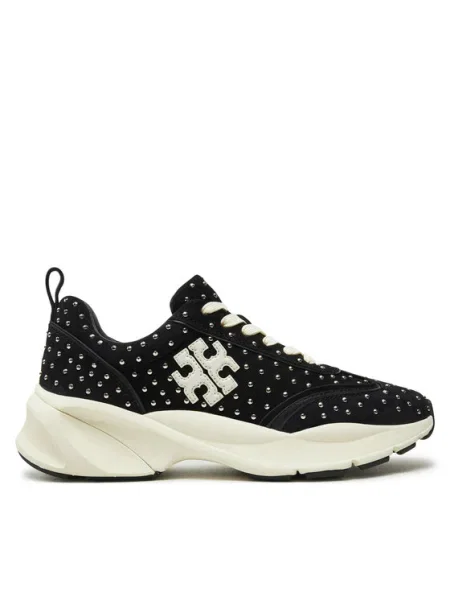 Tory Burch Sneakers Good Luck Studded Trainer negru