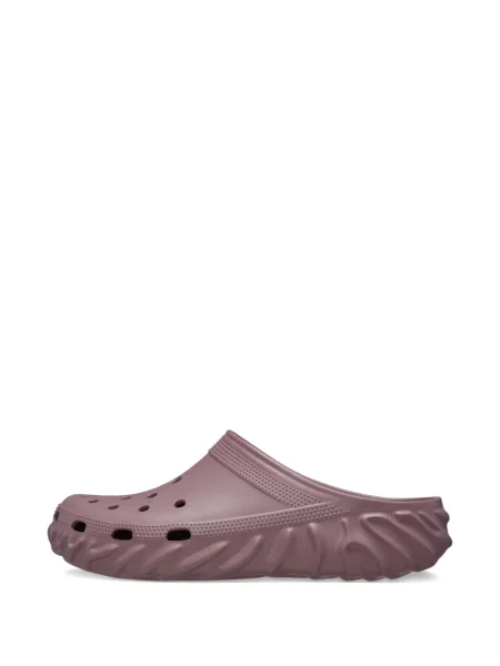 Papuci tip mules Crocs violet
