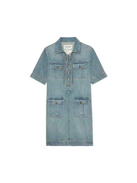 Sukienka Zadig & Voltaire biznesowa czarna