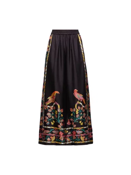 Spodnie La Doublej czarne