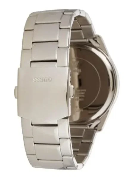 GUESS Ceas analogic gri argintiu negru