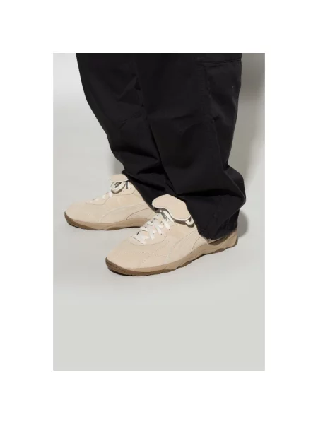 Sneakersy Puma skórzane beżowe