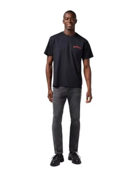 WRANGLER Džíny LARSTON džínovina černá