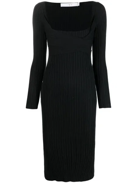 Rochie midi Iro tricotate negru