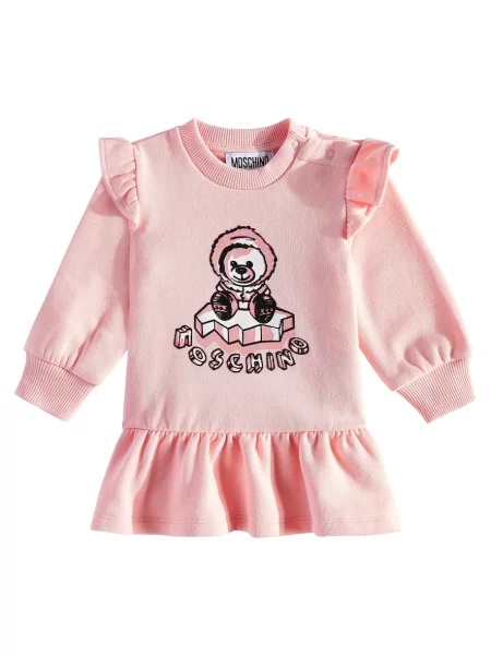 Φόρεμα Moschino ροζ