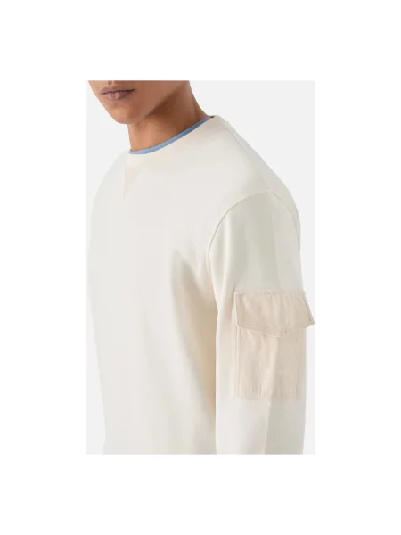 Bluza z kapturem Saint Barth z kapturem beżowa