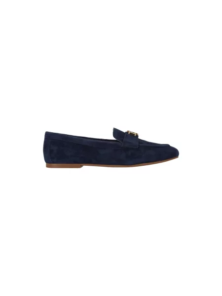 Loafersy LAUREN RALPH LAUREN niebieskie