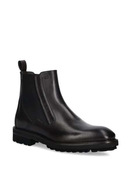 Botine chelsea Baldinini din piele maro