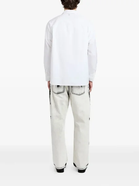 Cămașă Proenza Schouler din poplin alb