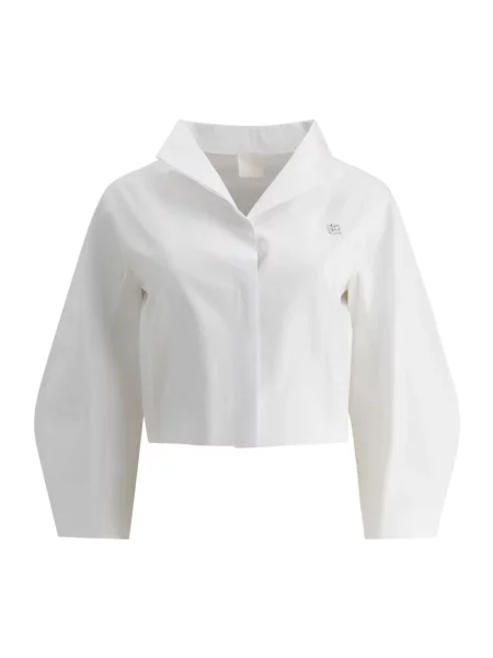 Koszula Givenchy o krotszym kroju biała