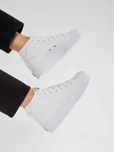 Adidas Sportcipők Nizza Platform Mid W fehér