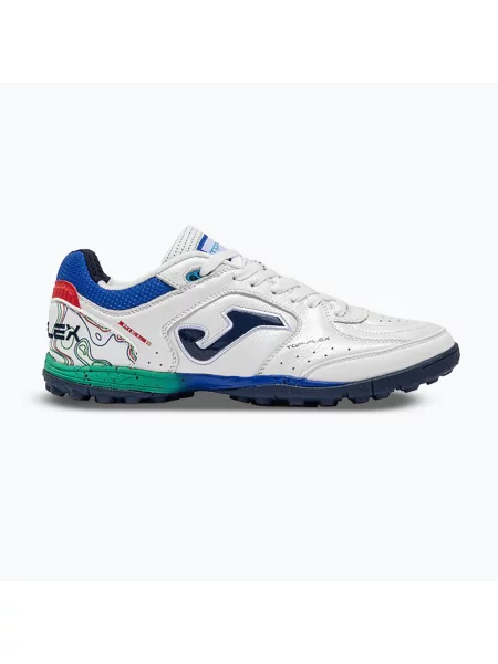 Încălțăminte de fotbal pentru bărbați Joma Top Flex TF white alb