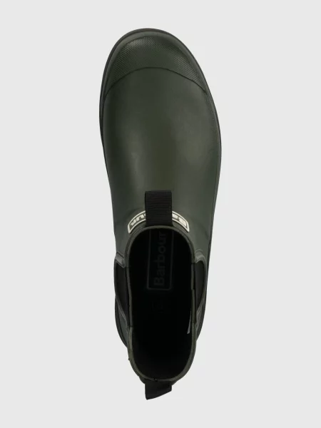 Резиновые сапоги Barbour зеленые