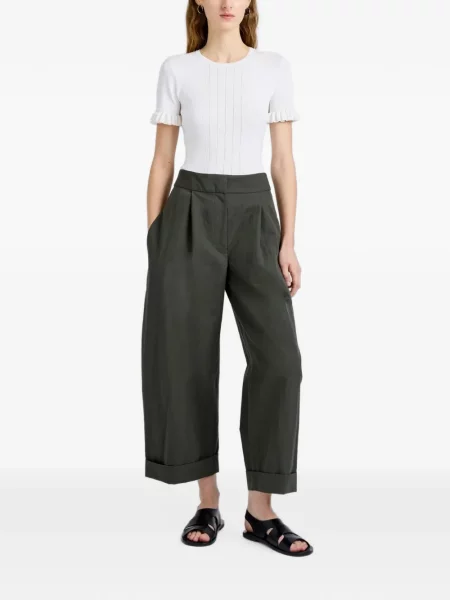 Pantaloni Proenza Schouler White Label alb