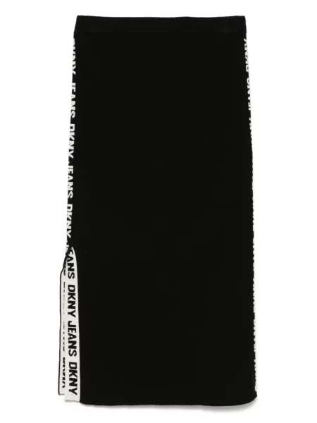 Fustă midi Dkny negru