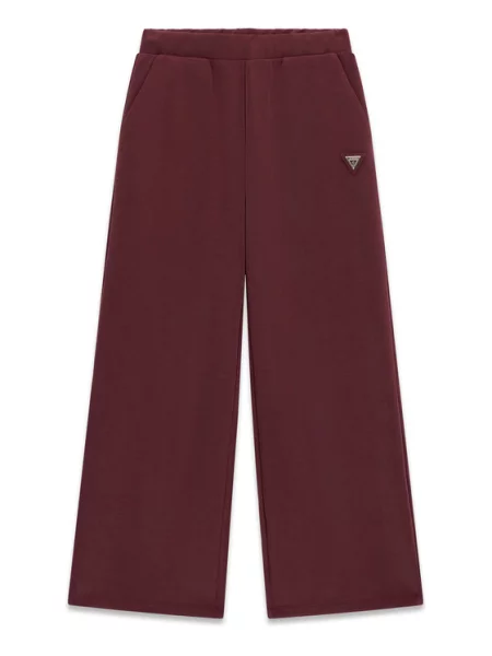 Guess Melegítő alsó Bordó Wide Leg
