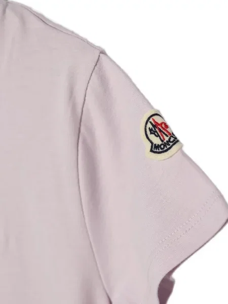 Dětské tričko Moncler Enfant růžové
