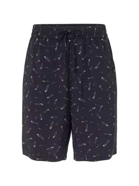 Pantaloni scurți Iceberg cu imagine cu cordon albastru