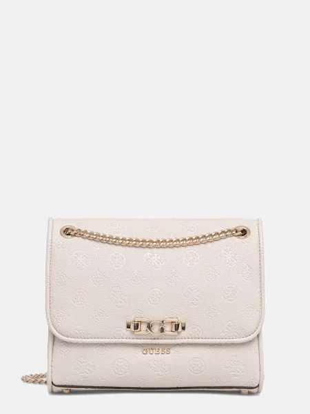 Guess geantă crossbody feminină ANISE bej