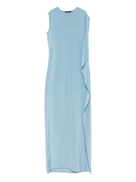 Rochie maxi Max Mara de costum albastru