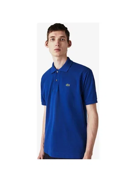 Koszulka polo Lacoste Classic Fit z krótkim rękawem w kolorze ciemnoniebieskim XS niebieska
