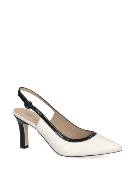 Pantofi cu toc Peter Kaiser slingback alb
