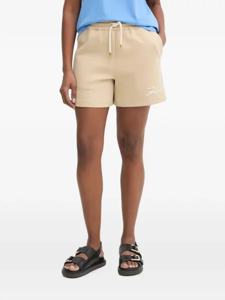 Pantaloni scurți Karl Lagerfeld din jerseu