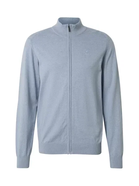 INDICODE JEANS Kardigan Tinos kouřově modrá
