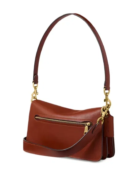 Geanta de piele Coach din piele maro