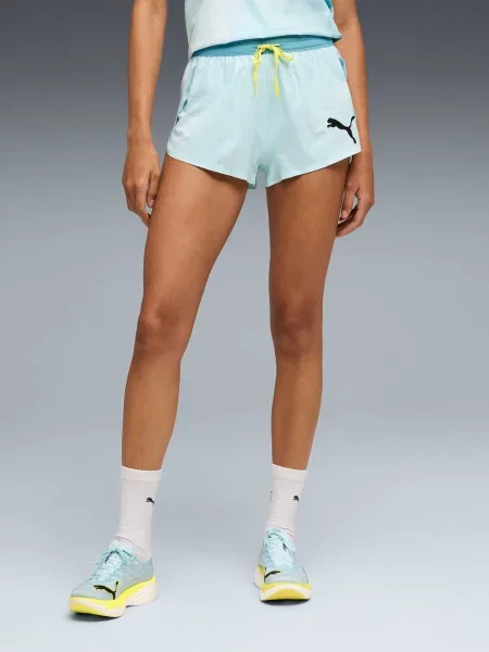 Короткие спортивные шорты Puma синие