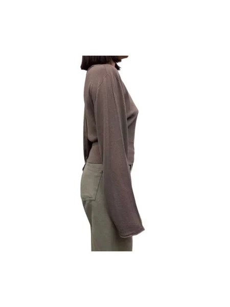 Sweter Rick Owens fioletowy