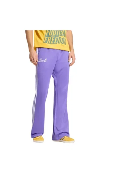 Spodnie dresowe Adidas do biegania fioletowe