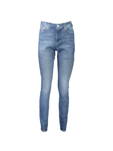 Skinny jeansy skinny Tommy Hilfiger Sylvia niebieskie