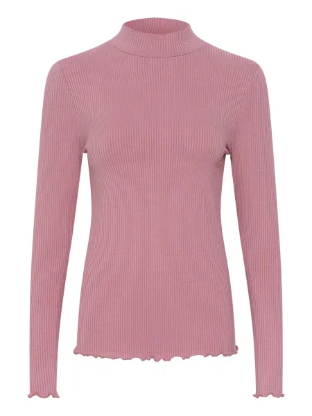 Kaffe Tričko Drew starorůžová