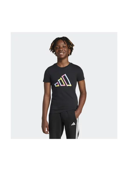 Tricou copii Adidas negru