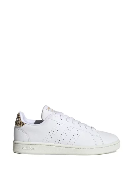 Sneakerși Adidas cu imagine cu imprimeu animal print alb