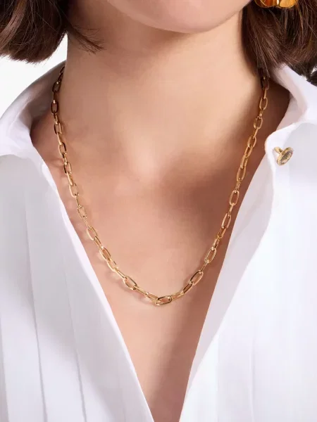 Colier La Doublej auriu