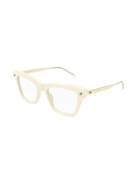 Ochelari de soare Alexander Mcqueen Eyewear alb