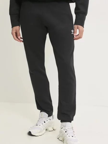 Adidas Originals spodnie dresowe Essential gładkie czarny